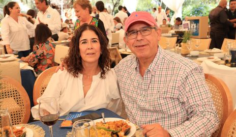  Sandra Galván y Pedro Leal.