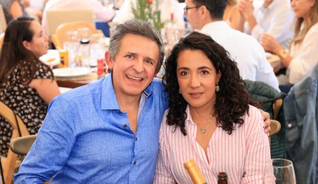  Adán Espinosa y  Malena Sáchez.