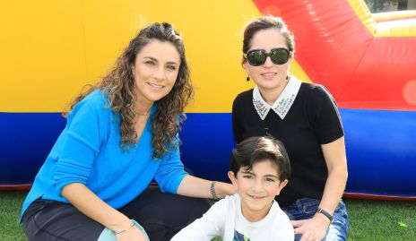  Alejandra Dip, Alejandro Dip y Adriana Bretón.