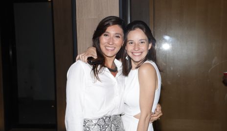  Natalia Ostos y Fernanda Eguía.