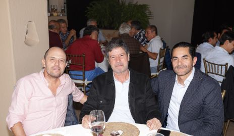  Caco Corripio, Félix Andrés y Oscar Oliva.