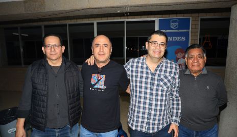  Héctor, Adrián, Pablo y Juan. 