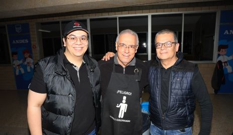  Héctor, Gabriel y Polo.