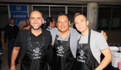  Felipe Hernández, Susu Martínez y Carlos Velázquez.