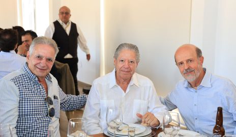  Daniel Dauajare, Francisco Dauajare y Guillermo Romo.