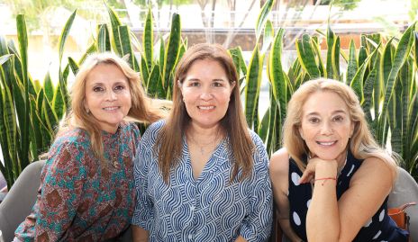  Ana Isabel Gaviño, Cristi Cano y Tayde Gaviño.