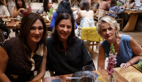  Ana María Anaya, Ana Luisa Garza y Güera Valle.