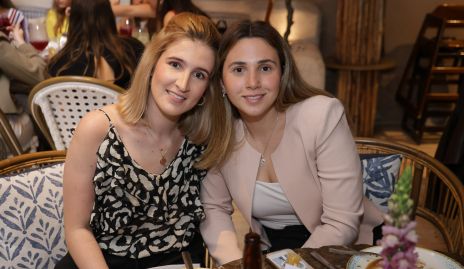  Macarena Anaya y Chiara Pizzuto.