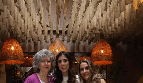  Yazmín Cajiga, Paola Dávila y Martha Chalita.