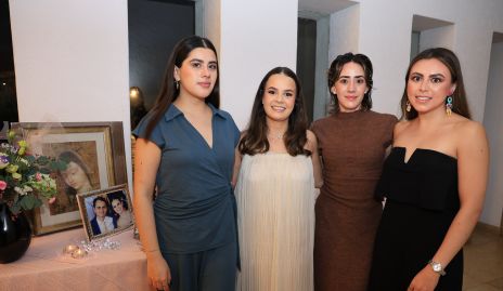  Montse González, Regina Carrillo, Carolina Mercado y Alexa Cárdenas.