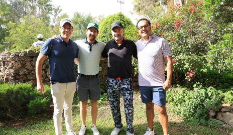  Enrique Nieto, Santiago López, Eduardo Ramos y Xavier Campos.