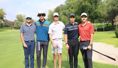  Javier Alcalde, Esteban Artolózaga, Juan Carlos Hernández, Francisco Leos y Mauricio Buendía.