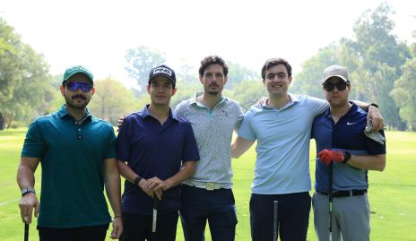  Mauricio Mahbub, José María González, DiegoJourdain, Rodrigo Abud y Tomás Alcalde.