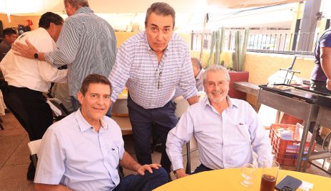  José Luis Contreras, Ricardo Espinosa y Sergio Muñoz.