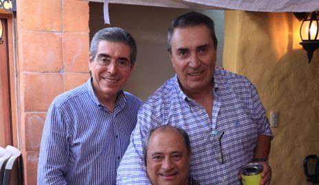  Ángel de Luna, Ricardo Espinosa y Héctor Valle.