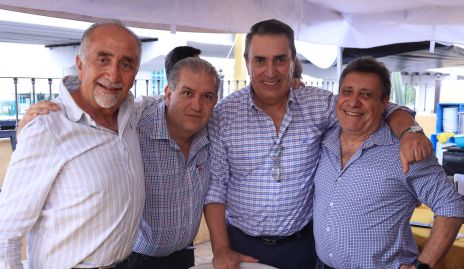  Santiago Uriza, Alejandro Von Der Meden, Ricardo Espinosa y Oscar Cabral.