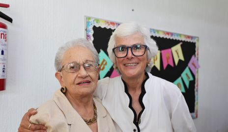  Guadalupe Borjas e Irene Benavente.