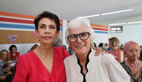  Mariana Borjas e Irene Benavente.