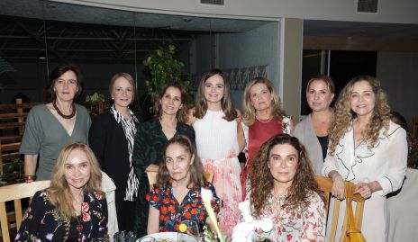  Maricarmen Bárcena, Claudia Carpizo, Cristina Ruiz, Gabriela Martins, Eva Anaya, Vero Aguirre, Gaby Serment, Adelina Lasso de la Vega, Fantina Lasso de la Vega y Bárbara Martins.
