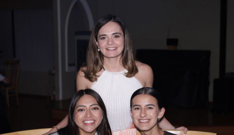  Sandy López, Gabriela Martins y Marlú Estrada.