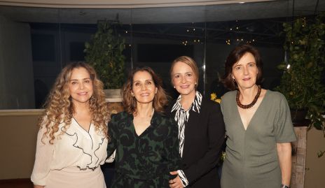  Gabriela Serment, Cristina Ruiz, Claudia Carpizo y Maricarmen Bárcena