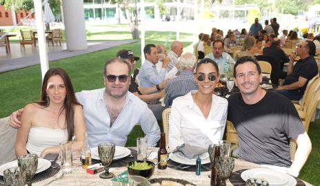  Silvia Araujo, Andrés Jasso, Daniela Barba y Patricio Jourdain.