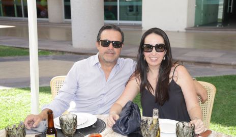  Juan Carlos de la Rosa y Ximena Burberg.