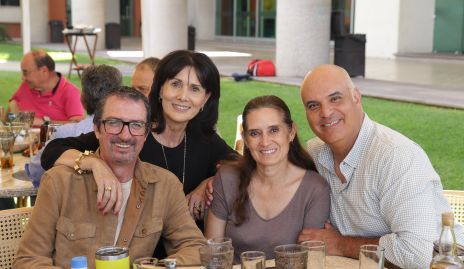  Gerardo Cabrero, Vicky Cabrero, Gris Reynoso y Polo Quintanar .