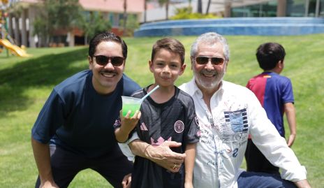  José Miguel Muñoz, Eduardo Muñiz y Sergio Muñoz