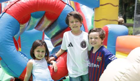  Alba, Lucas y Martín.