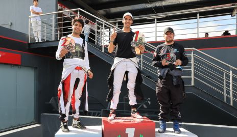  Andrés Tobías, Rafael Tobías y Sebastián.