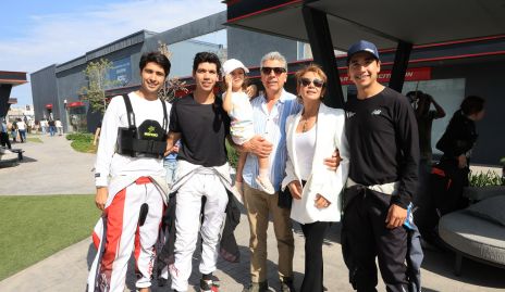  Andrés, Rafa, Carola, Rafael, Isabel y Miguel.