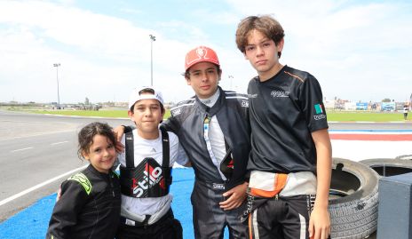  Shari Chalita, Alonso García, Jorge Torres y Rodrigo Galicia.