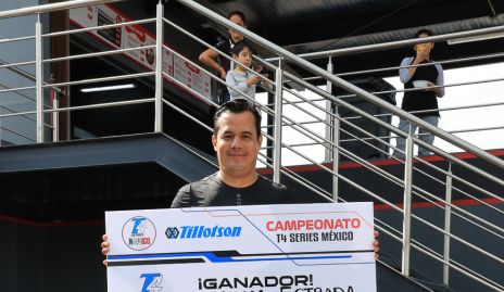  Abraham Estrada, 2do lugar Categoría T4 Master.