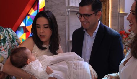  Verónica Ortuño, Paula y Raúl Martínez.