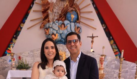  Verónica Ortuño, Paula y Raúl Martínez.