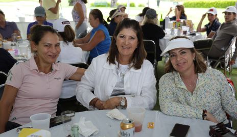  Maricela Pérez, Marus Hernández y Lety Anaya.