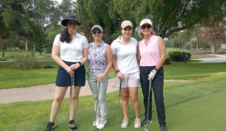  Mari Fer Mendizábal, Marcela Alcalde, Mariana Acebo e Ivette Coulón.