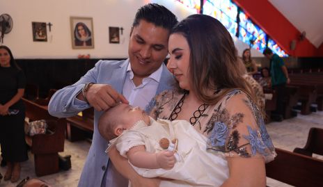  Adriana Zapata, Christian Figueroa y Nicolás.