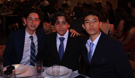  Rodrigo Medina, Pablo Montante y Tavo Salinas.