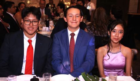  Moisés Macías, Leonardo Guzmán y Meli Barrios.