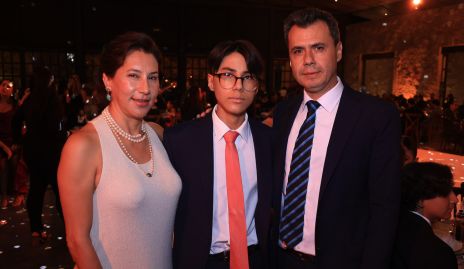   Fernanda Haro, Jesús Martínez y Miguel Martínez.