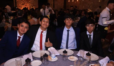  Eduardo Cázares, Matías López, Bruno Alfaro y Xavi Cuellar.