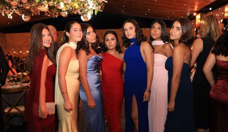  Las jóvenes graduadas de Secundaria del Motolinía.