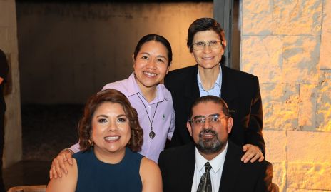  Saudí Judith, Miriam García, Silvia Díaz de León y Luis Enrique de la Garza.