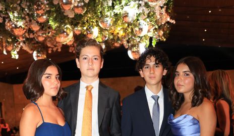  Regina Garduño, Marco Navarro, Alfonso Leal y Romina Garduño.