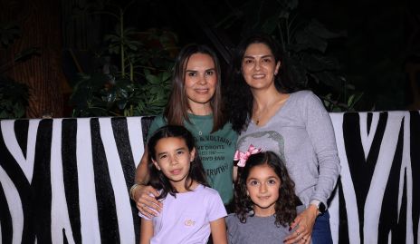  Ale Conde, Ale Díaz de León, Daniela Gutiérrez y Lorenza Conde.