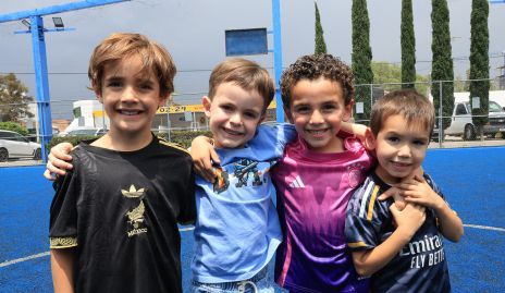  Sebastián, Nicolás Millán, José Enrique Rodríguez y Fernando.