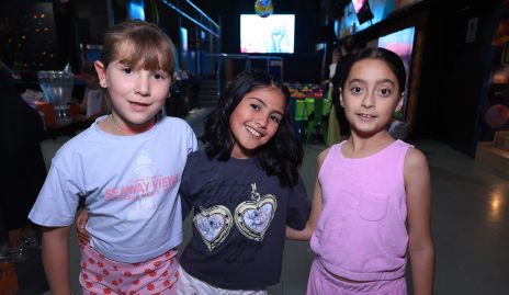  Nicole Berrones, Bárbara Rojo y Renata Reyna.