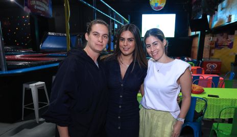  Hania Abud, Bárbara Berrones y Andrea Fernández.